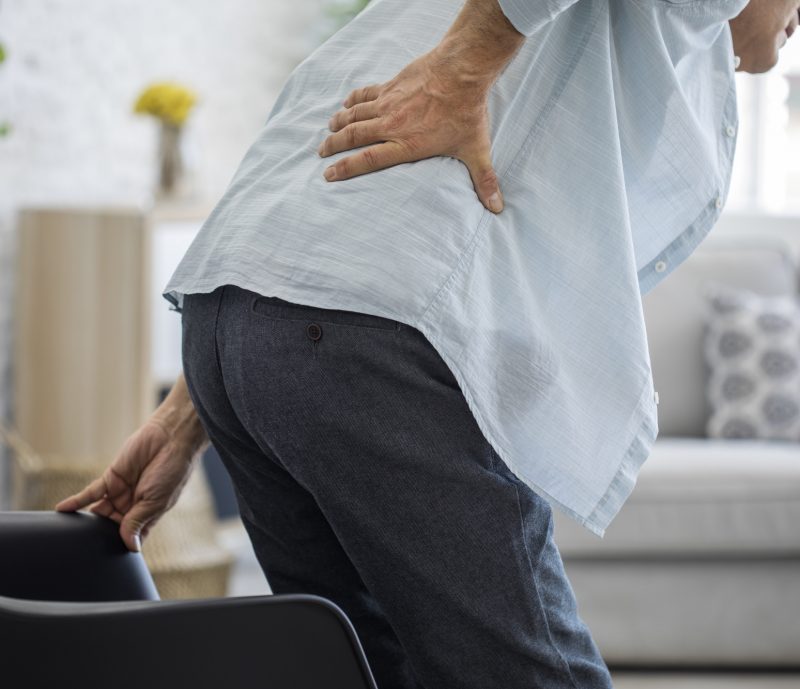 get rid of lower back pain