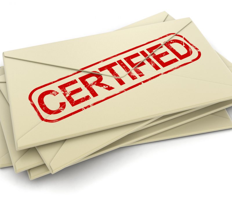 what is certified mail